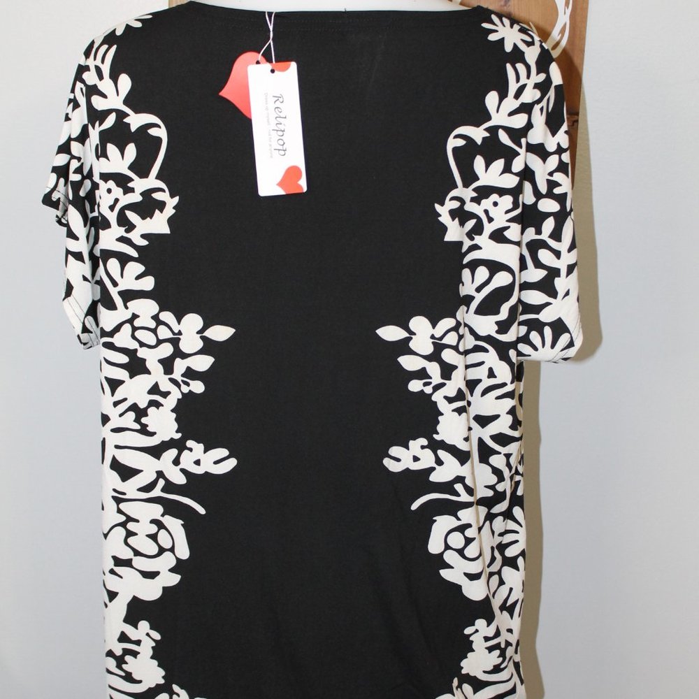 Relipop Floral Tunic NWT - Picture 4 of 5
